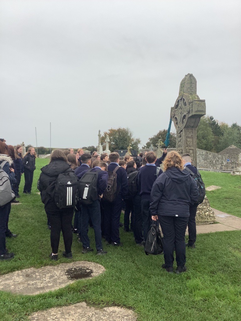 ASCN 1st years in Clonmacnoise