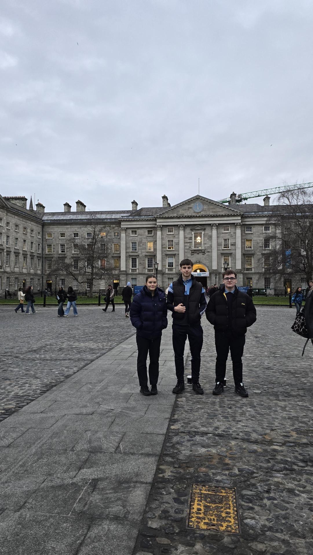 ASCN debating team at Trinity College